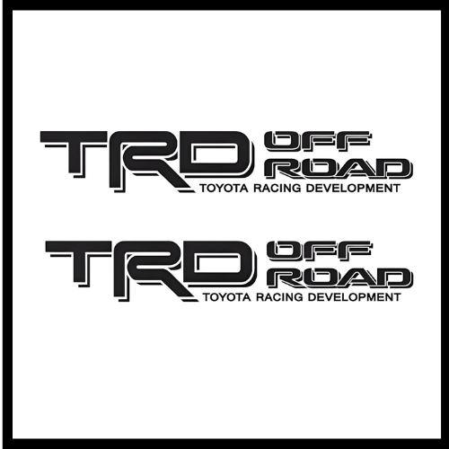 TRD Off Road Vinyl Decal – Set of 2