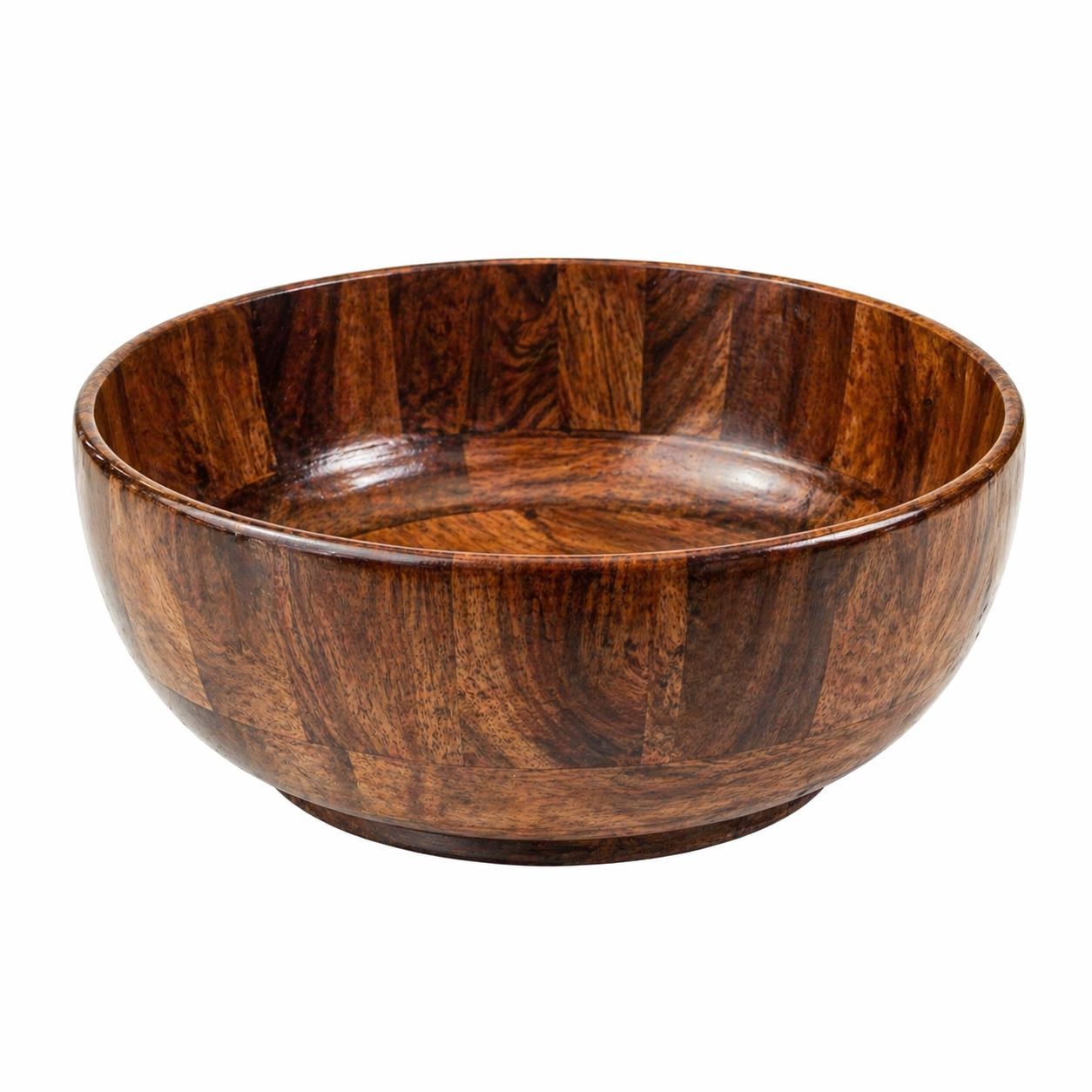 Handcrafted Wooden Salad Bowl – Premium Natural Serving Bowl